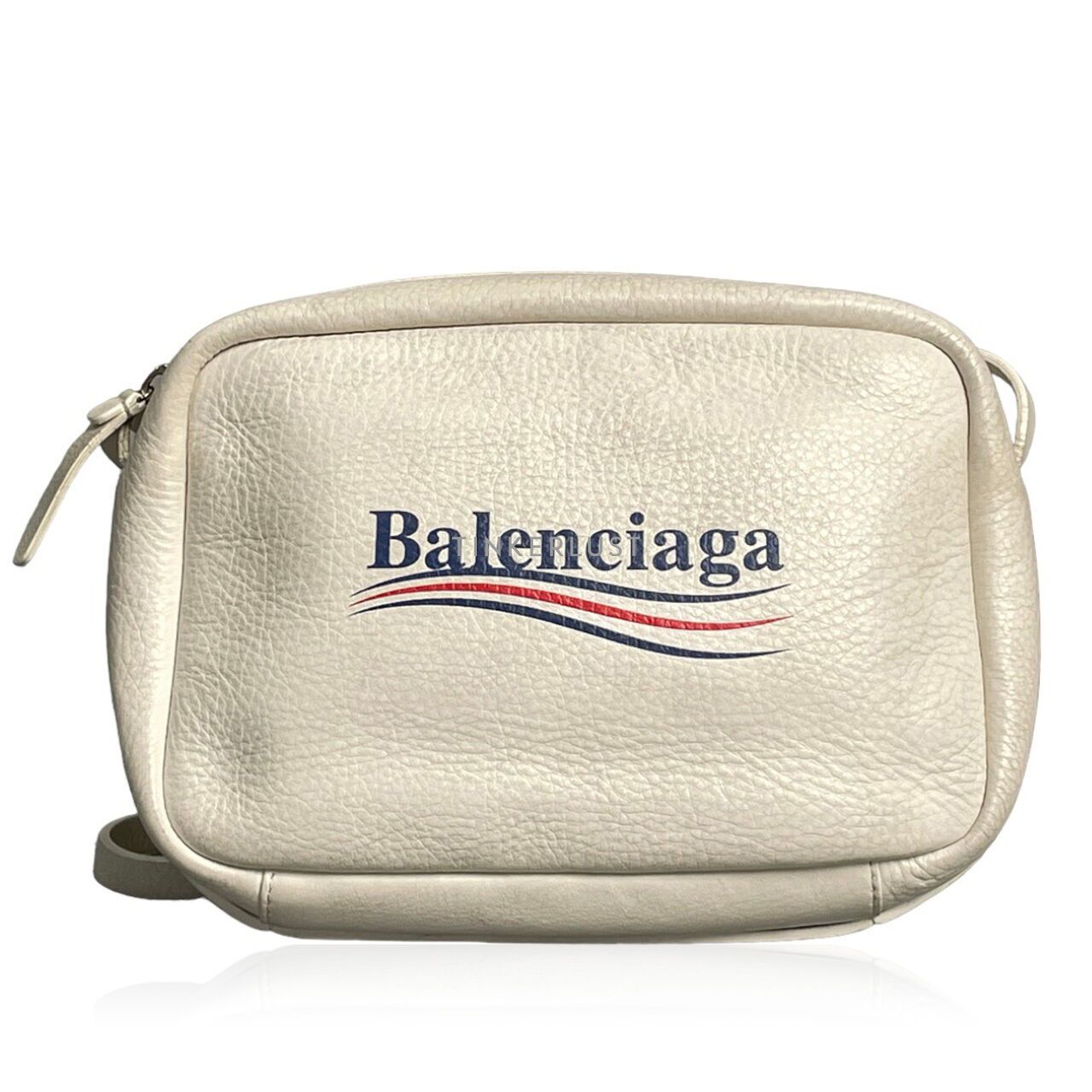 tas sling bag Balenciaga Everyday Camera Bag White Calfskin SHW Sling Bag Tinkerlust